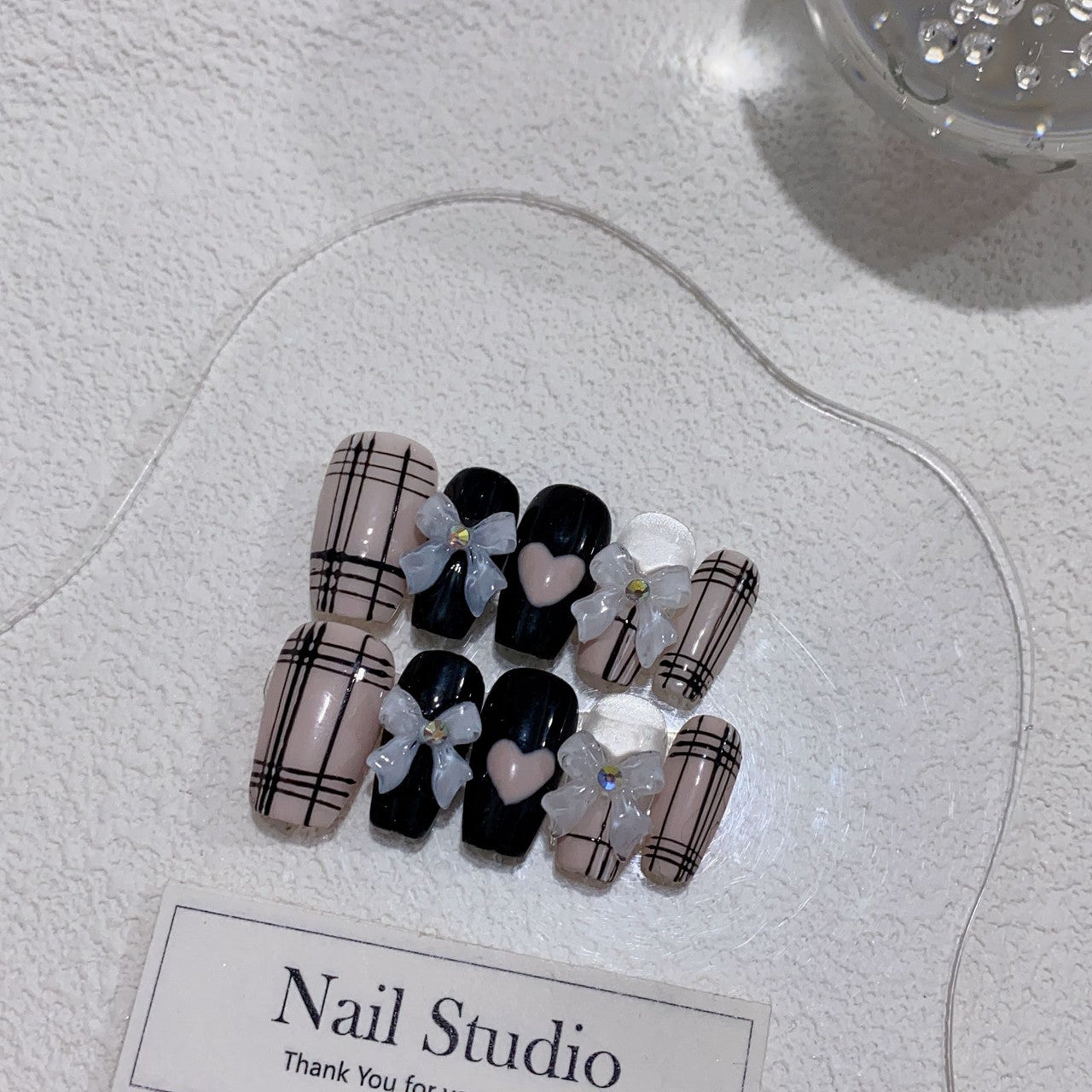 100% Handmade Press-on Nails 19342