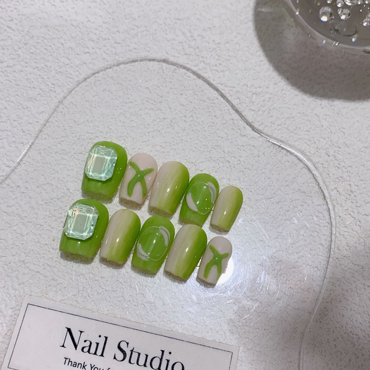 100% Handmade Press-on Nails 19332