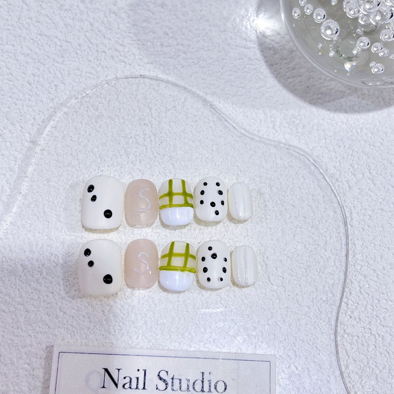 100% Handmade Press-on Nails 19293